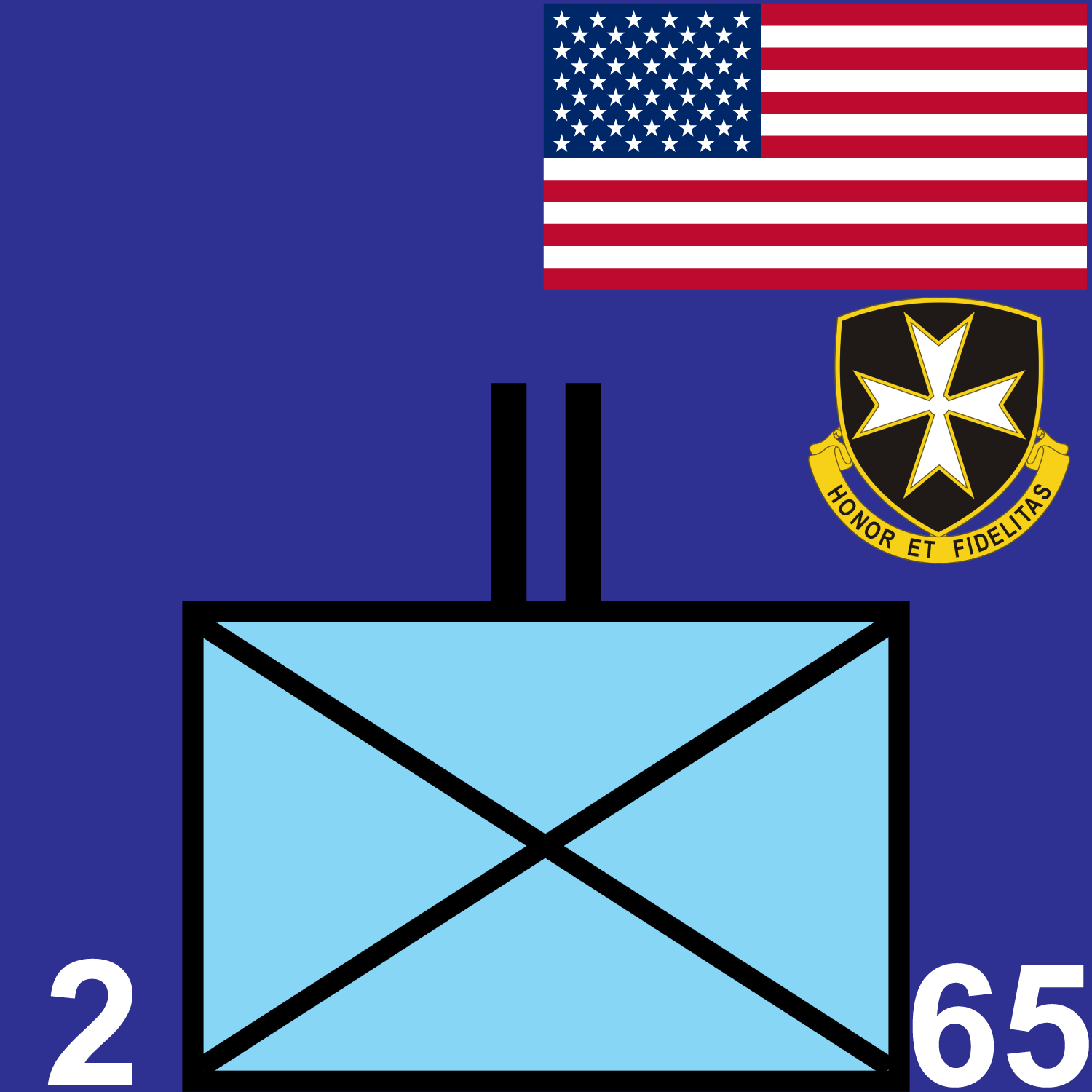 2d Battalion, 65th Infantry Regiment icon